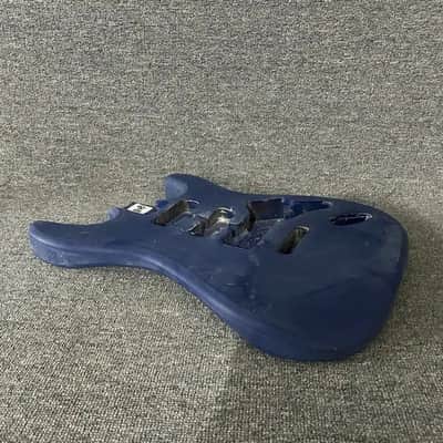 HSS Dark Blue Guitar Strat Style Basswood Body image 5