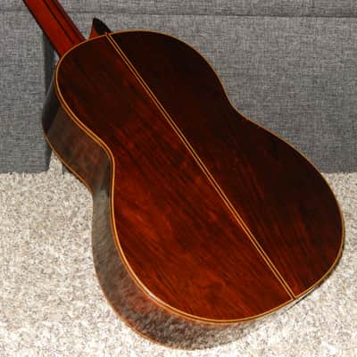 TOSHIHIKO TANAKA 20 1978 - PEDRO MALDONADO CLASS CLASSICAL/FLAMENCO CONCERT GUITAR - CEDAR/BRAZILIAN ROSEWOOD image 15