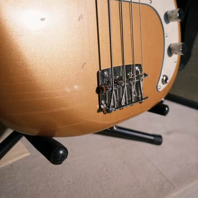 Karge Guitars P bass 2025 - Aged Fire mist gold image 7
