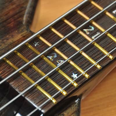 Warwick Buzzard (John Entwistle Signature model) Nirvana Black Transparent image 6