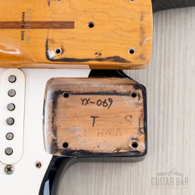 1989 Fender ExTrad Stratocaster ‘57 Vintage Reissue ST57-140 Sunburst Lacquer w/ USA Pickups & Case, Japan MIJ Fujigen image 18