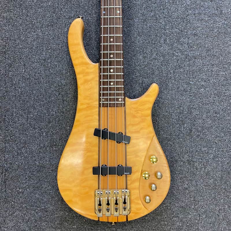 Used Dean RAZOR NT Bass Guitars Wood image 1