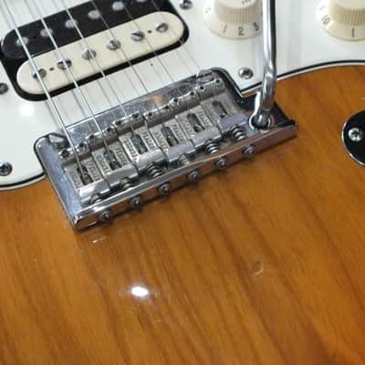 2015 Fender American Standard Stratocaster HSS Shawbucker with Maple Fretboard 3-Color Sunburst image 13