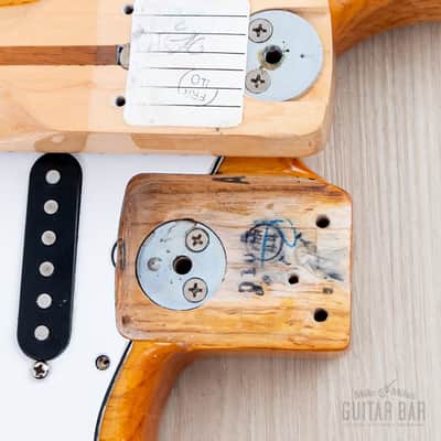 1979 Fender Stratocaster Hardtail Vintage Guitar Natural w/ Case, Featherweight image 18