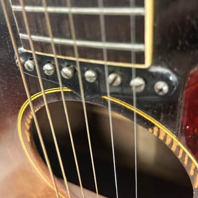Gibson J160e 1957 image 14