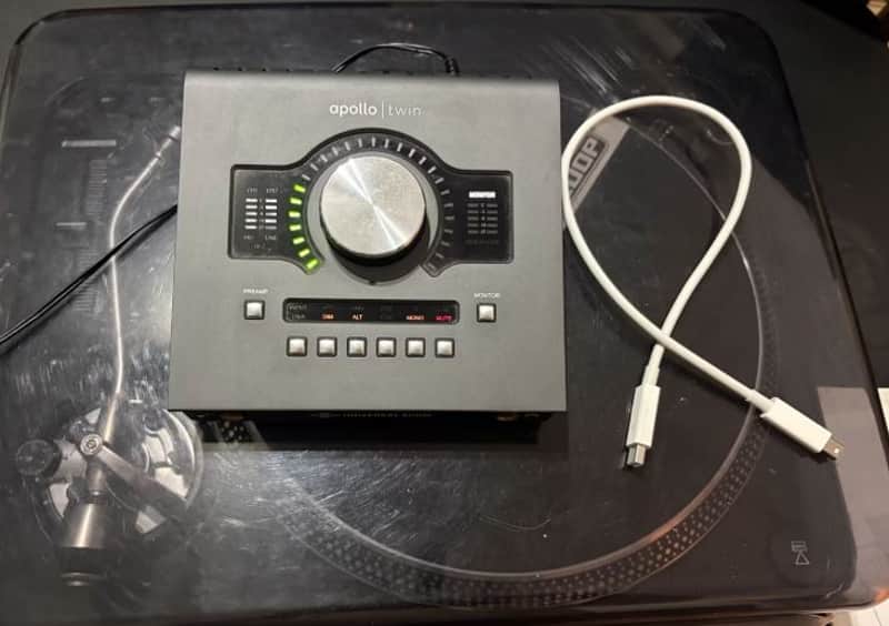 Universal Audio Apollo Twin QUAD MKII Thunderbolt Audio Interface 2010s - Dark Grey image 1