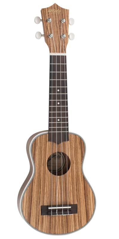 Hilo 2954 Zebrawood Soprano Ukulele - Premier Series image 1