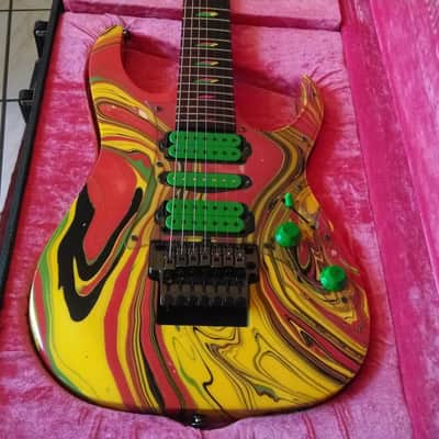 IBANEZ UNIVERSE UV77MC 1990 MULTI COLOR image 3