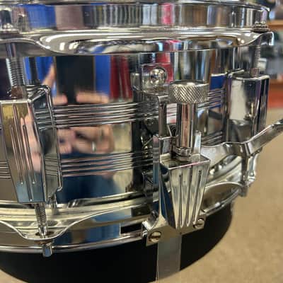 Tama Swingstar 5x14" 8-Lug Steel Snare Drum 1982 Chrome image 3