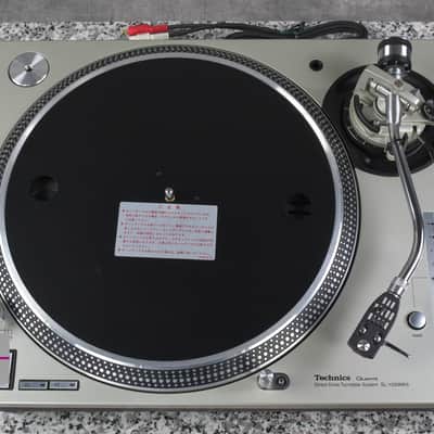 Technics SL-1200MK5 Silver Direct Drive DJ Turntable in Good Condition image 15