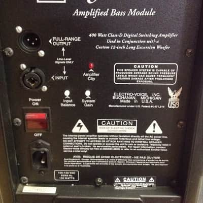 Electro Voice SB 120 A 400W Powered Subwoofer image 5