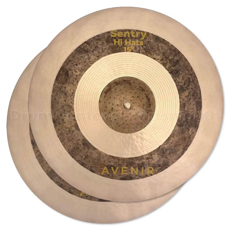 Avenir Sentry Hi Hat Cymbals 15" image 1