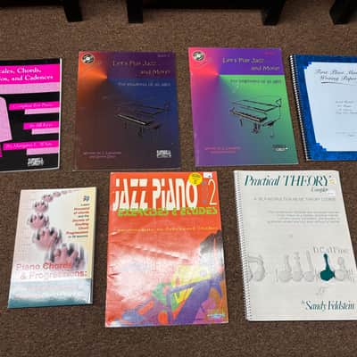 Lot of Music Learning books-Theory, Scales, Chords, Arpeggios & More- Piano image 1