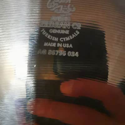 Zildjian 16" A Custom Projection Crash Cymbal 1996 - Present - Brilliant image 3