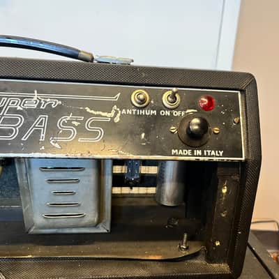 Gem Galanti Superbass fliptop tube amplifier 1x12 1960s image 5