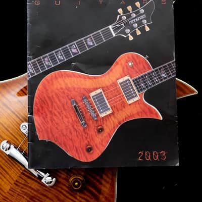2002 Fernandes American Custom Ravelle Custom, Hand-Made w/ AAAAA Flame Maple Top, Case & Tags image 20