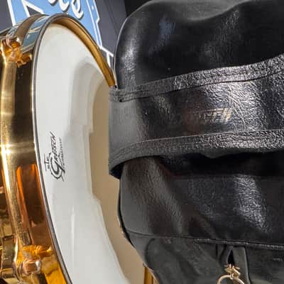 Gretsch 4160G, 1960s 24K Gold Engraved, 14x5" Snare Drum. Original Gold Case. Excellent!! image 8