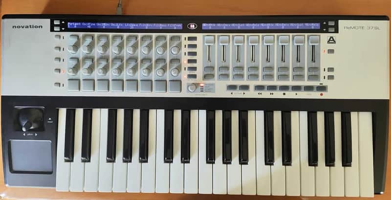 Novation ReMOTE 37SL MIDI Controller Keyboard w. Joystick, Trackpad, & Aftertouch image 1