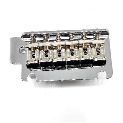 Fender® American standard Stratocaster Chrome Tremolo bridge assembly (two-point image 6