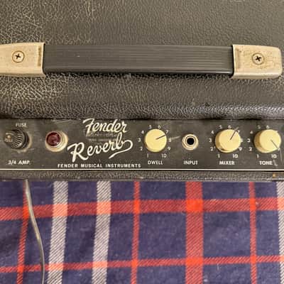 Fender Reverb Unit 6G15 1963 - 1966 - Black image 7