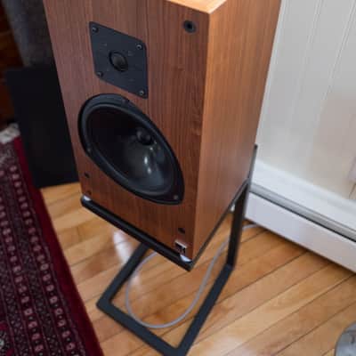 Kef Reference 103.2 Speakers with stands - Cherry image 2
