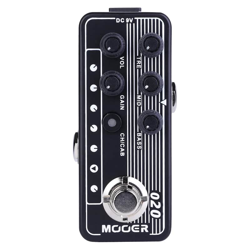 Mooer Micro Preamp 020 Blueno - Digital Preamp Effect Pedal (Fast Free US Shipping!) image 1