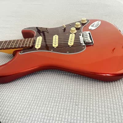 Fender Player Plus Stratocaster PF Aged Candy Apple Red image 3