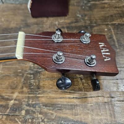 Kala KA-RES-CHR Resonator Series Tenor Ukulele with Chrome Cover 2010s - Satin Natural image 3