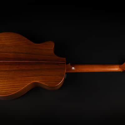 2018 Taylor 714ce-N - Natural | USA All Solid Grand Auditorium Crossover Classical Guitar Nylon Cutaway Pickup | OHSC image 10