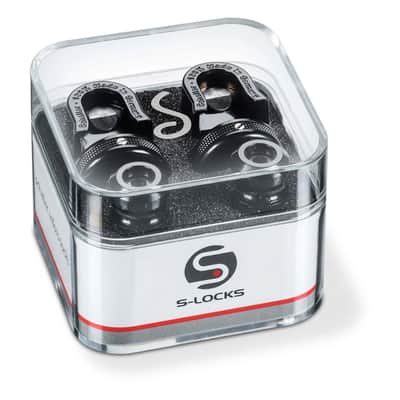 Schaller S-Locks Strap Locks Size M - Black image 1