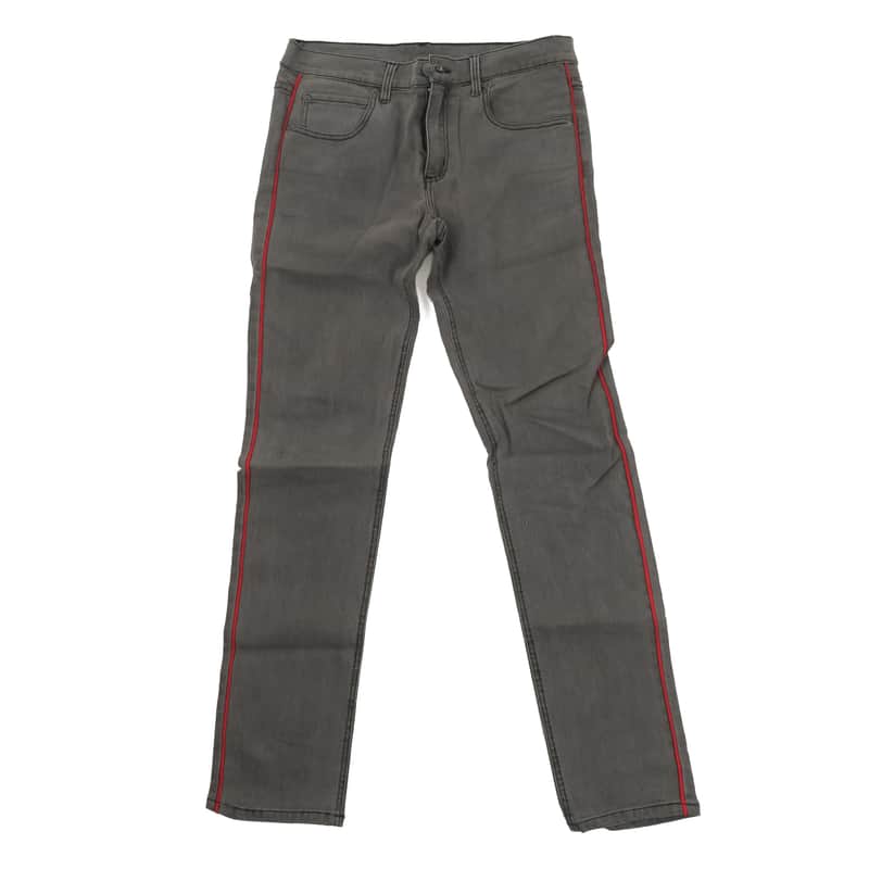 Gray Trousers w/ Red Detailing Owned by Mike Dirnt image 1