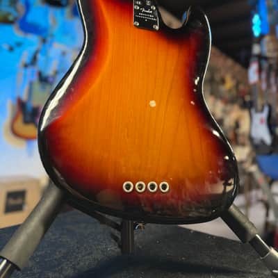 Fender American Professional II Jazz Bass Left-Handed 3 Color Sunburst Rosewood Fingerboard 451 image 9