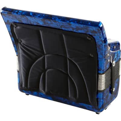 SofiaMari SM 3472 34 Piano 72 Bass Button Accordion Regular Dark Blue Pearl image 4