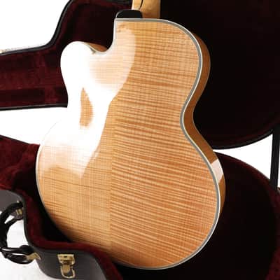 Goodman X-17-7 Seven-String Archtop Guitar Natural image 7