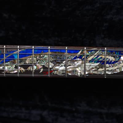 PRS Dragon III #46 of 100 Quilted Maple Top Teal Black /Brazilian Rosewood 1994 w/OHSC image 11