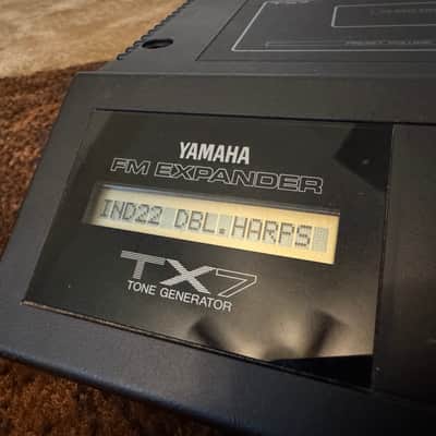 Yamaha TX7 FM Tone Generator 1985 - Black image 5