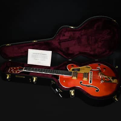 Gretsch Professional Nashville Hollow Body w/ String-Thru Bigsby- Orange Stain w/ Gold Hardware 2025 (JT25093047) image 5