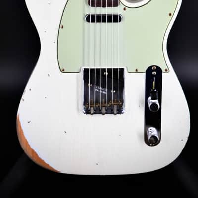 Fender 1963 Telecaster Relic 2025 - Aged Olympic White - 3A Rosewood Fretboard image 2