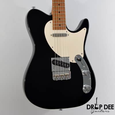 Ibanez Josh Smith Signature FLATV1 Electric Guitar w/ Case - Black image 3