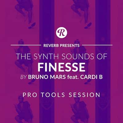 The Synth Sounds Of Finesse By Bruno Mars - Pro Tools Session - Reverb Exclusive image 1