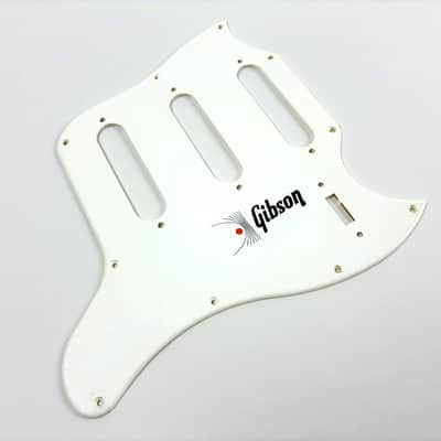 Gibson Vintage Melody Maker III / 12-String Pickguard – White – 3 Pickup 60s image 1