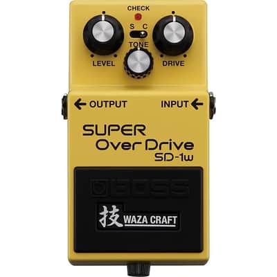 Boss SD-1W Super Overdrive Waza Craft | Reverb
