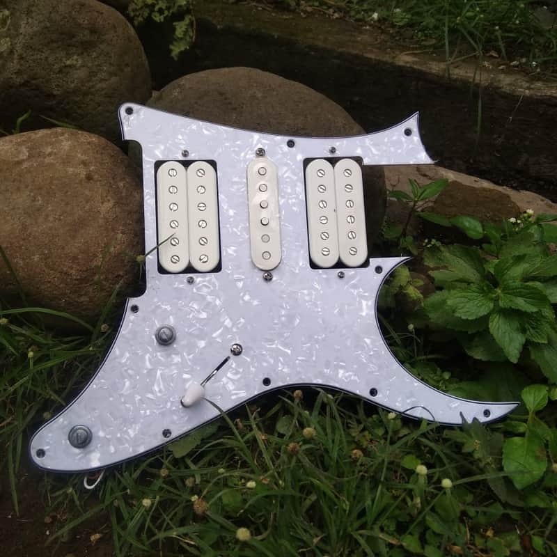 Prewired Pickguard w/ Fishman Tim Henson Multivoicing Fluence & Single Width | H-S-H | DHL Express Service Included | image 1