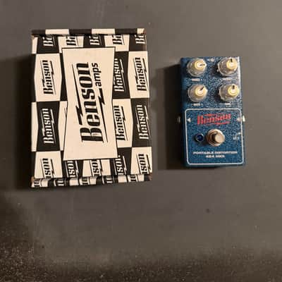 Benson Amps Portable Distortion 424 MKII 2026 - Blue image 1
