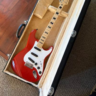 Fender AVRI Stratocaster / Partscaster - Trans Red image 1