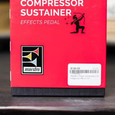Maestro Arcas Compressor Sustainer Effects Pedal image 5