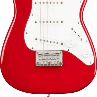 Fender Squier 3/4-Size Kids Mini Strat Electric Guitar - Dakota Red image 1