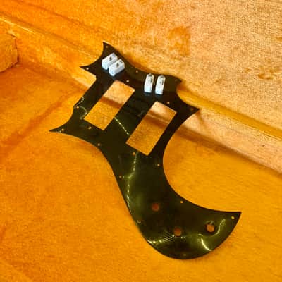Kay Truetone pickguard c 1965 Black Kleenex pickups original vintage USA image 2