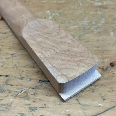 All Maple "Hockey-Stick" Headstock 24-Fret Neck image 4