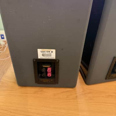 Tannoy System 8 NFM II Passive Coaxial Nearfield Studio Monitors (Pair) 1990s - Gray image 4